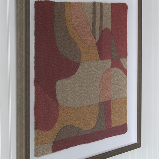 Abstract Textile 2 30W X 30H - Cleared Décor