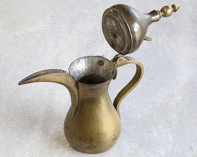 Pair Of Brass Turkish Coffee Pots