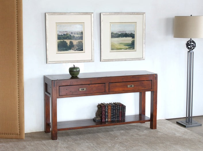 Post & Rail Console Table
