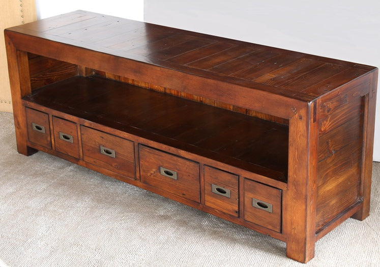 Post & Rail Media Console