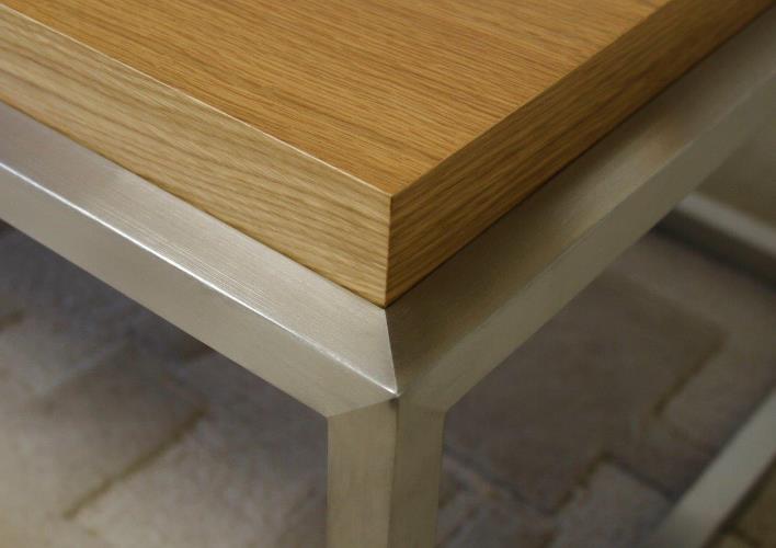 Drake Rectangular Coffee Table in Natural Oak