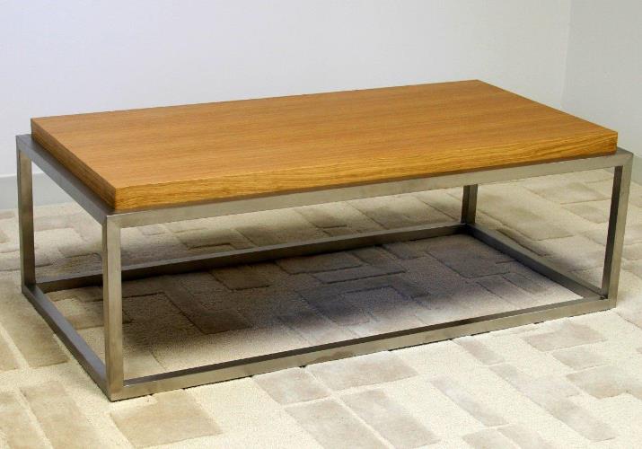 Drake Rectangular Coffee Table in Natural Oak