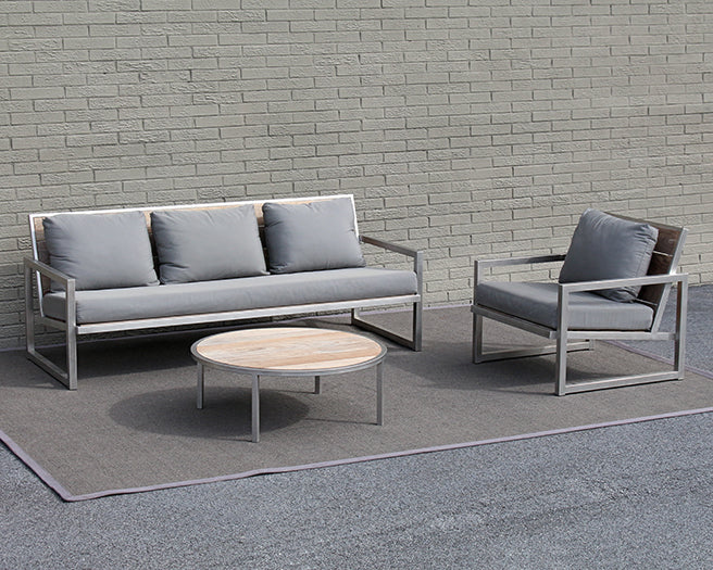 9' X 12' Chocolate Gray Sisal Rug