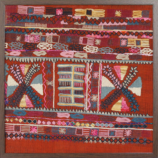 DECOR67 - Karma Embroidered Textile 30x30