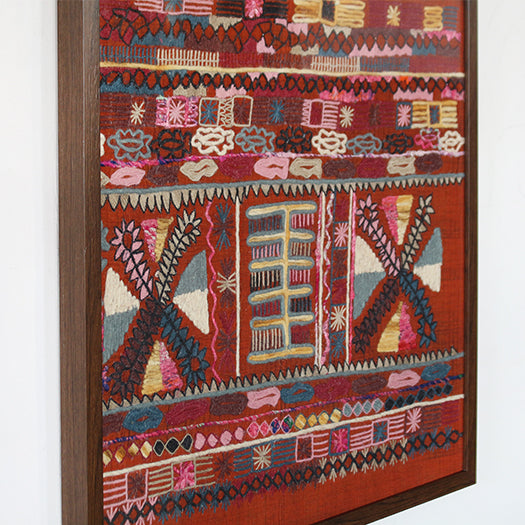 DECOR67 - Karma Embroidered Textile 30x30