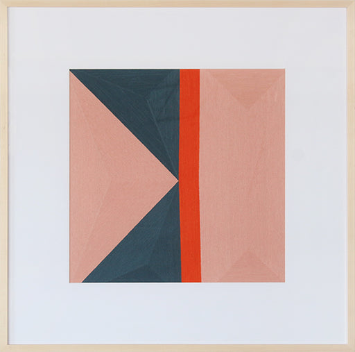 DECOR78 - Madison Square Embroidered Abstract 36x36 