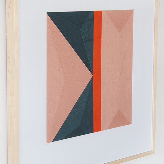 DECOR78 - Madison Square Embroidered Abstract 36x36 