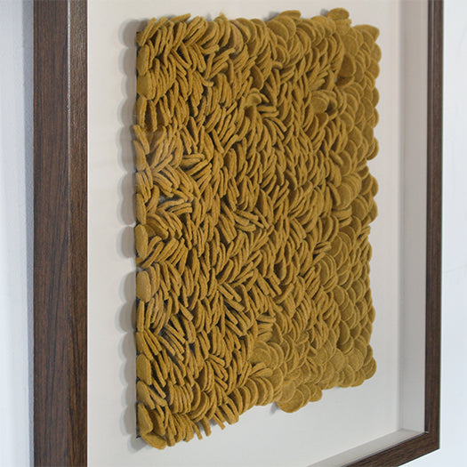 DECOR79 - Tumeric Textural Abstract 