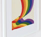 DECOR98 - Pride Flag Waving 1  22W X 29H