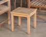 ET111ATL Classic Square Teak End Table