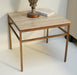 Mitchell Gold Van Dyke Stone Side Table