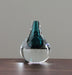 FIG199LA - Lagoon Hand Blown Glass Droplet Object
