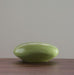 FIG200LA - Pea Green Hand Blown Glass Stone Object