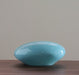 FIG201LA - Blue Hand Blown Glass Stone Object