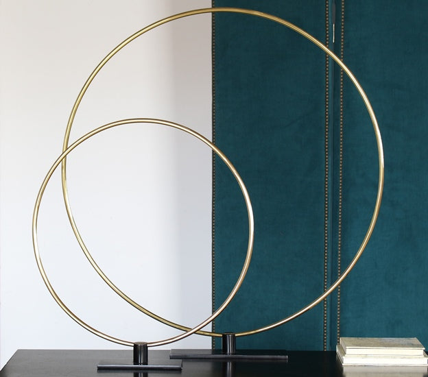 Gregory Large Ring Sculpture - Cleared Décor