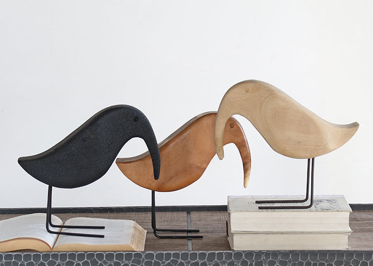 Natural Bird Sculpture - Cleared Décor