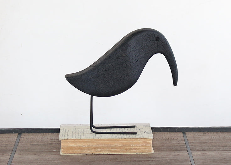 Black Bird Figurine - Cleared Décor