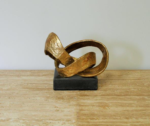 Gold Leaf Demi Statue - Cleared Décor