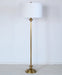 Antique Brass Monroe Floor Lamp 