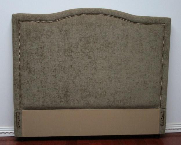 Tufted Moss Upholstered Queen Headboard