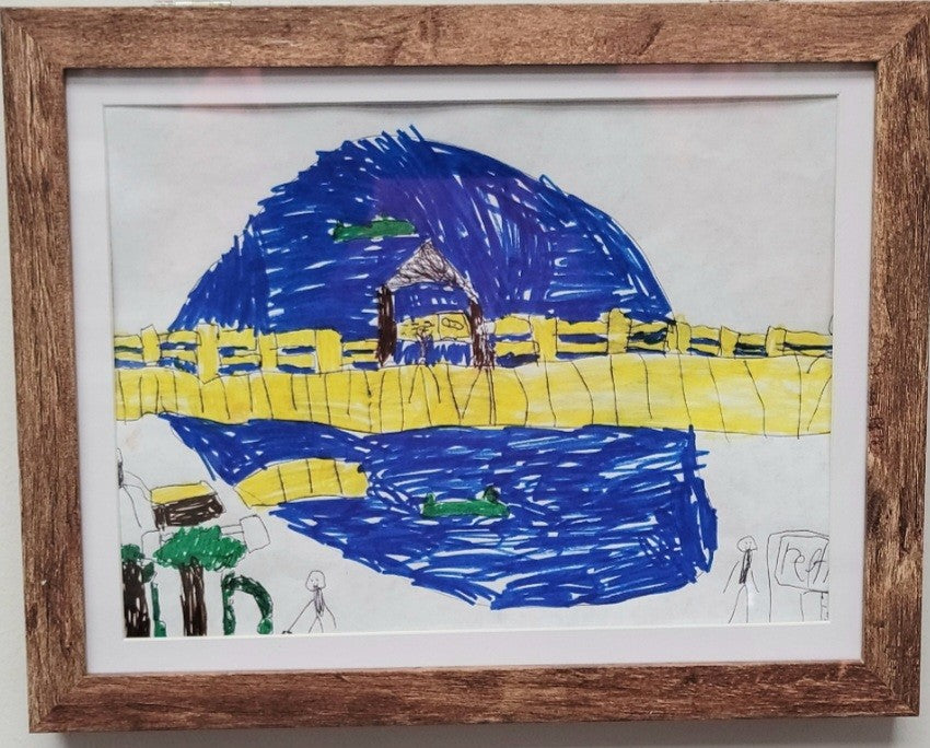 Castaway Island 8.5W x11H - Clèared