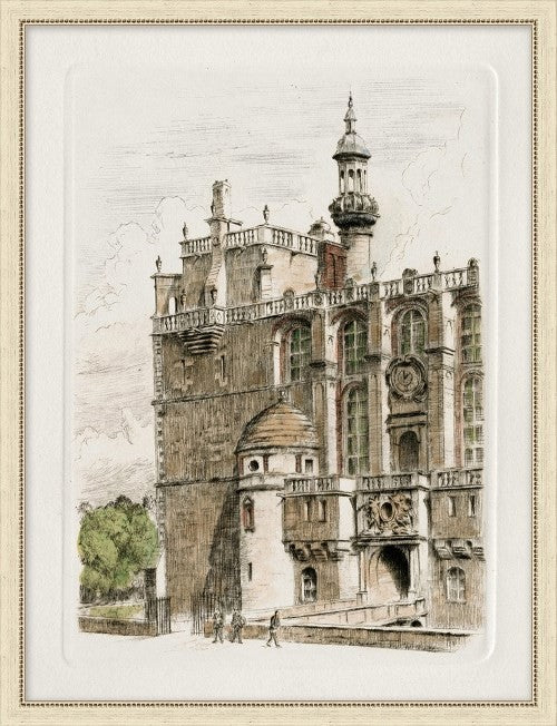 LAND616ATL Parisian Etching Collection 2 16.5W x 21.5H