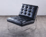 Mitchell Gold Major Chair in Black Leather