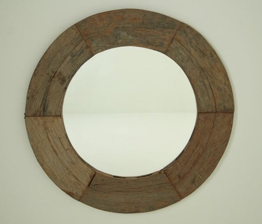 Wagon Wheel Mirror 
