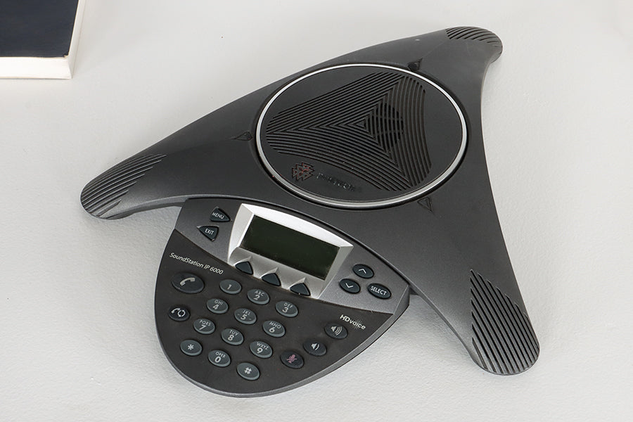 Black Office Conference Phone