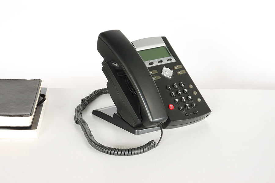 Black Office Phone