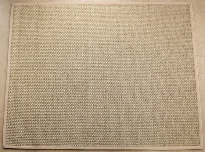 7'6 x 9'6 Light Beige Seagrass Rug