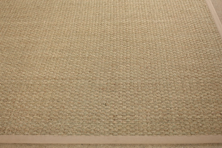 7'6 x 9'6 Light Beige Seagrass Rug