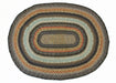 RUG26ATL - 5.5' x 7.5' Braided Oval Rug