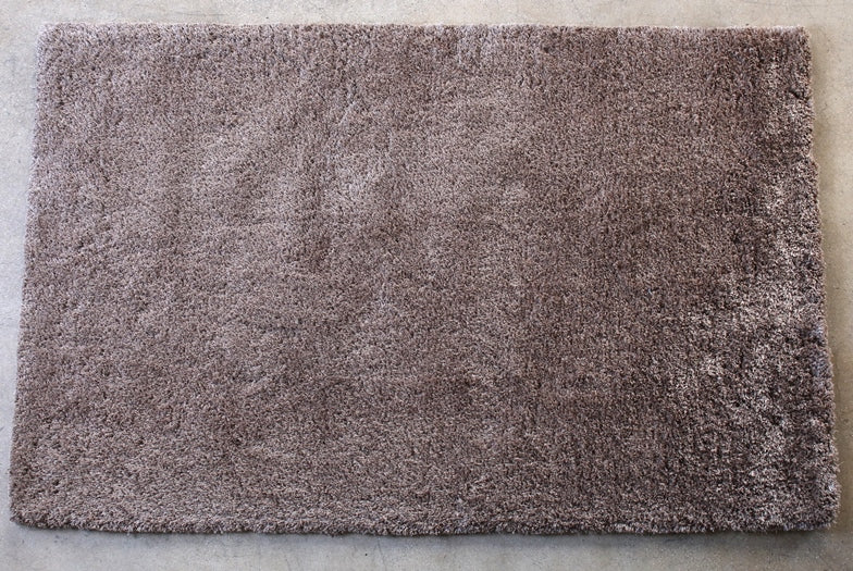 RUG291 5' x 8' Angel Shag Rug in Fossil Brown