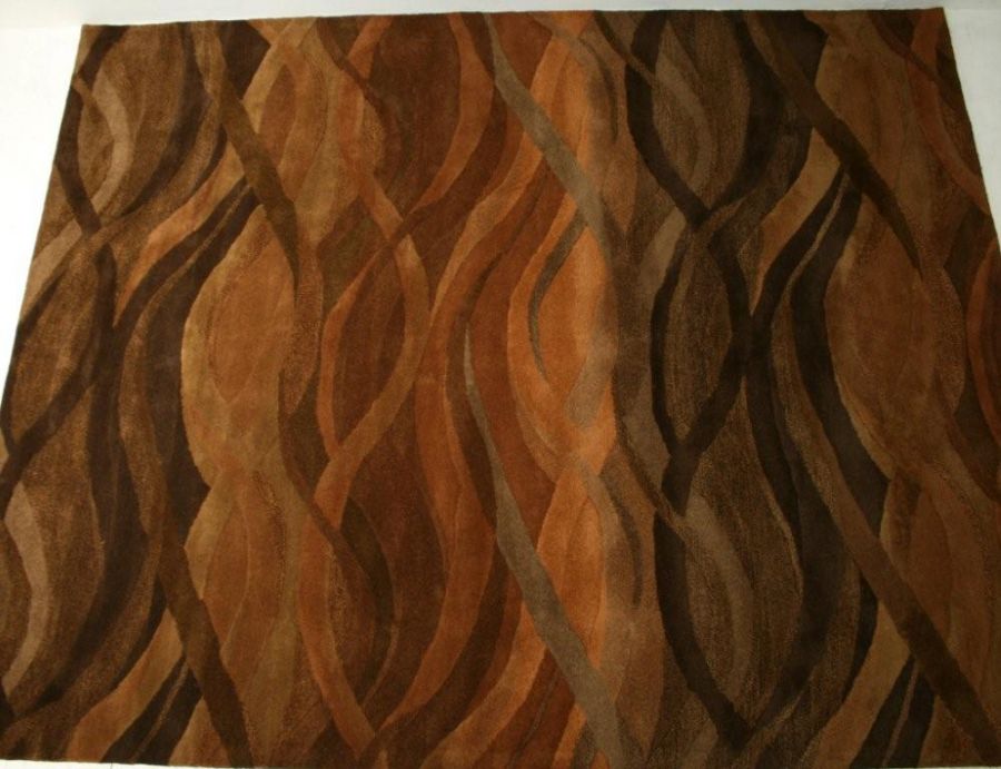 8' x 10' Hand-tufted Metro Classic Multicolor Wool Rug