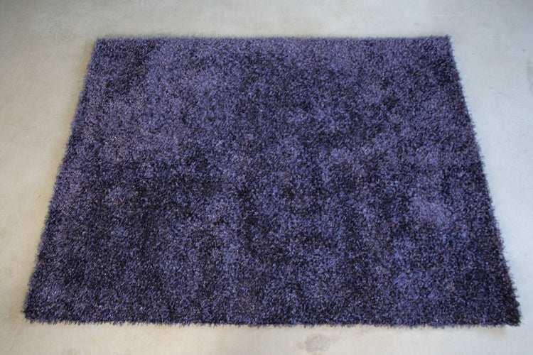 8' x 10' Plum Shag Rug