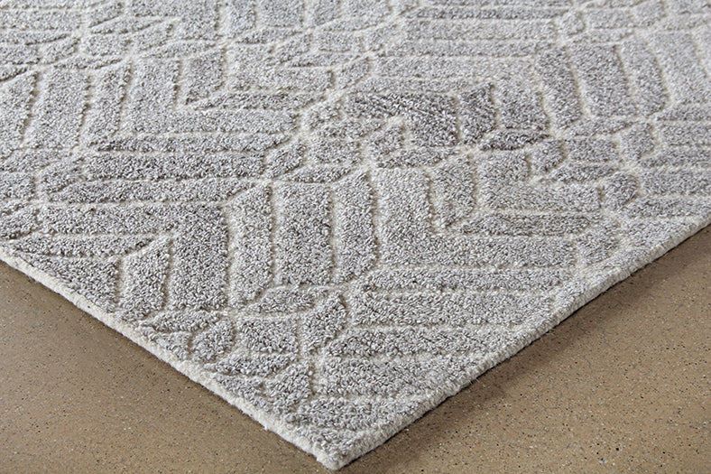 RUG492 - 8x10 Asher Rug In Gray-Natura