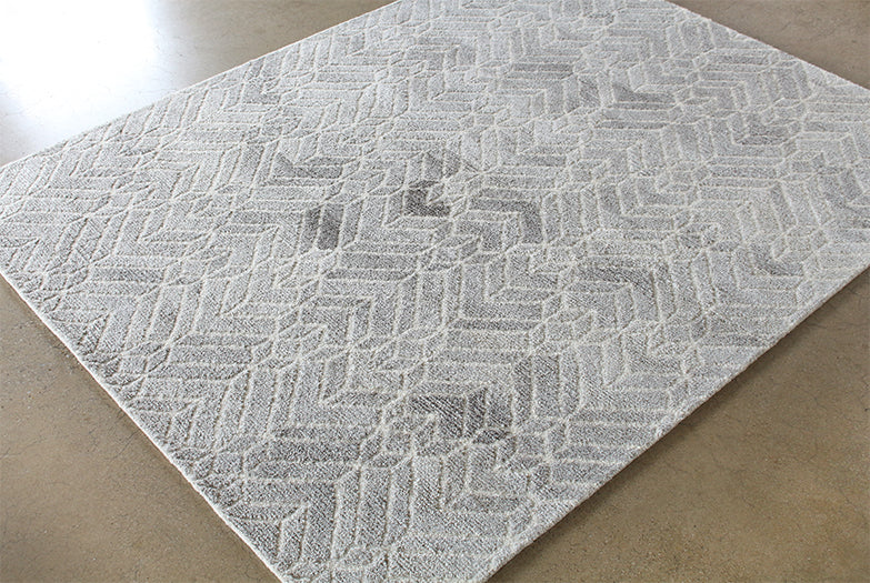 RUG492 - 8x10 Asher Rug In Gray-Natura