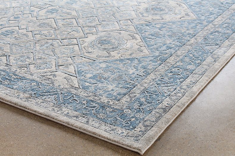 RUG495 - 8x11 Ainsley Rug In Ivory-Blue