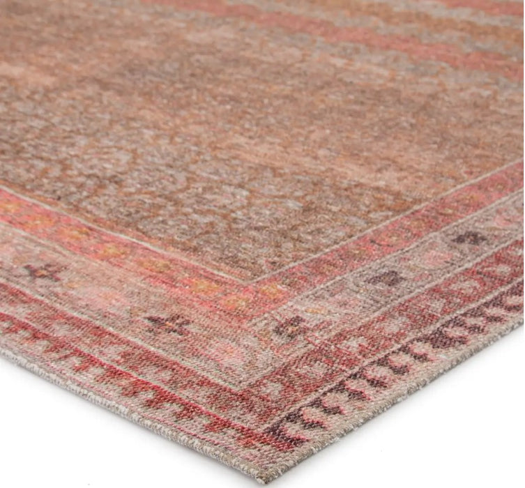 9' x 12" Rug in Tandoori Stripes