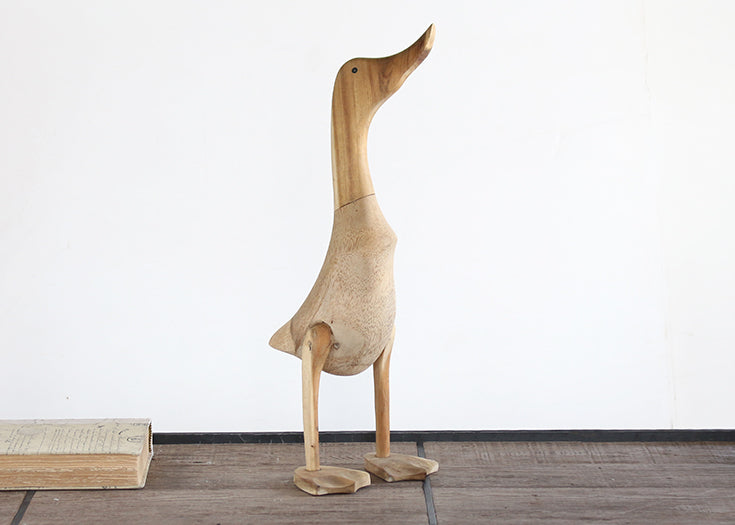 Set of 2 Wood Ducks - Cleared Décor