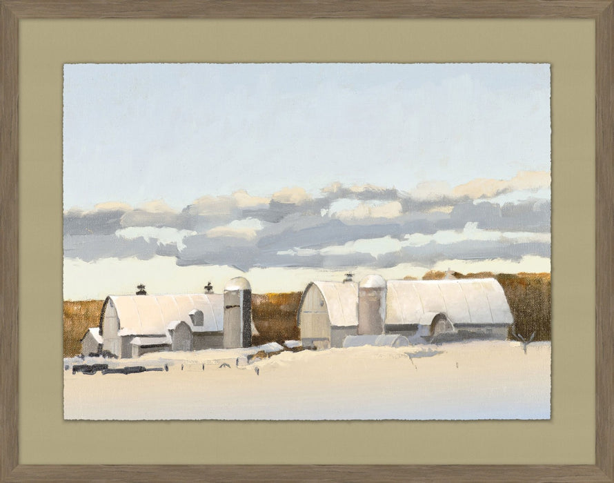 Twin Barns 37.5W X 29.5H