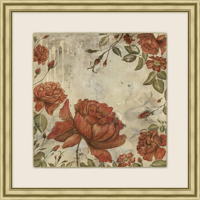 Victorian Rose 1 26.75W X 26.75H