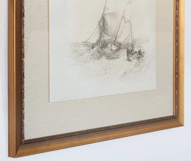 Weathered Sails 22W X 19H