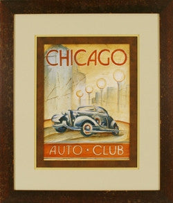 Chicago Auto Club 24W x 28H