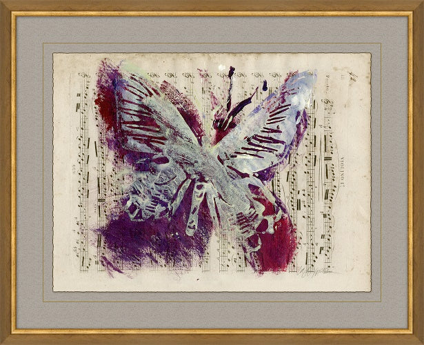 Abstract Butterflies II 32W x 26H