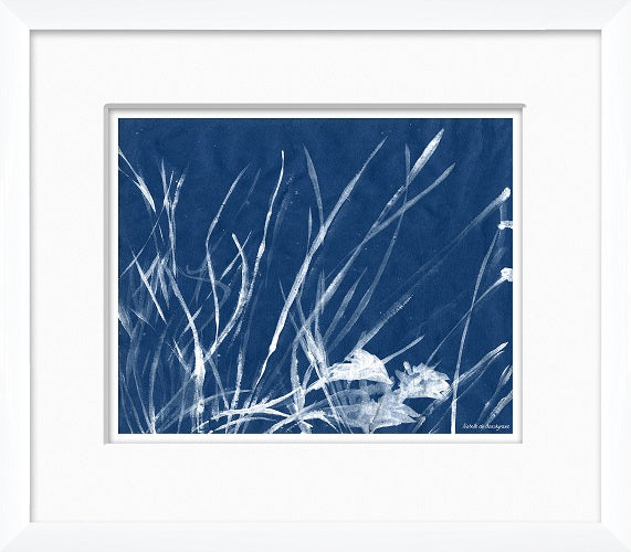 Cyanotype Blues VII 16W x 14H