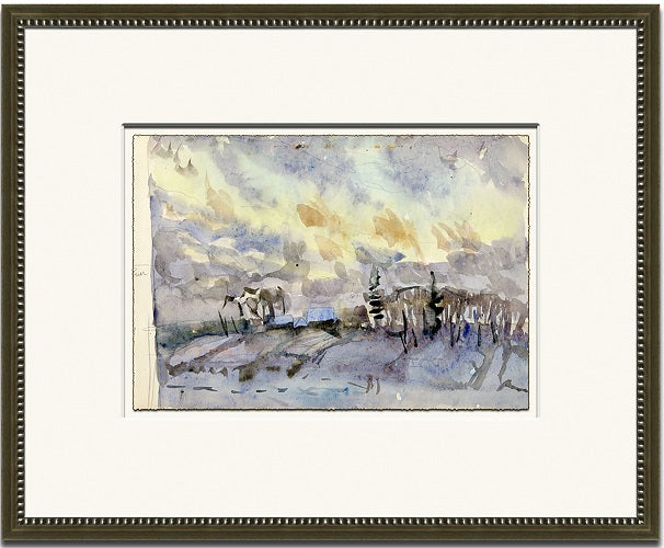 Small Russian Sketch 21.5W x 17.5H