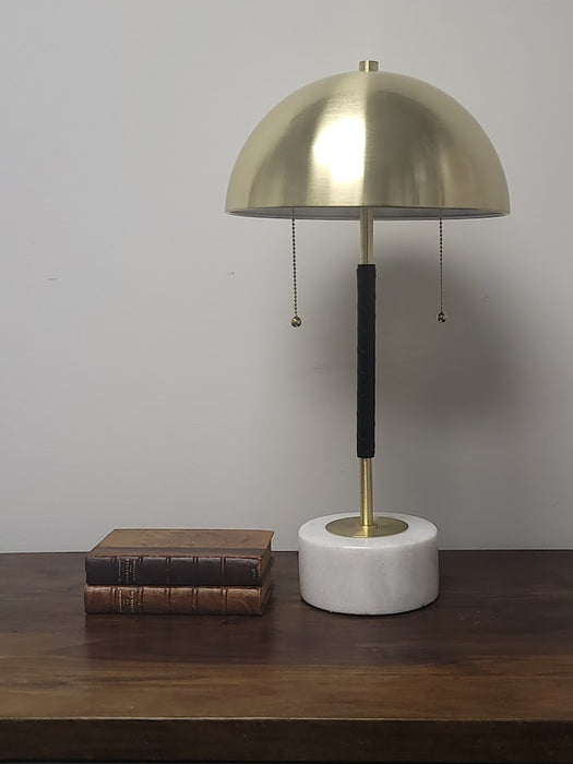 Gold Domed Mushroom Table Lamp
