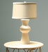 TL12ATL - Ivory Crackle Porcelain Table Lamp